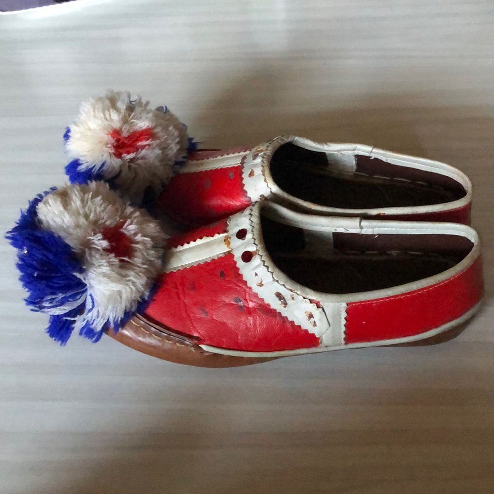 Greek opanke tsarouhi shoes vintage